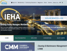 Tablet Screenshot of ieha.org